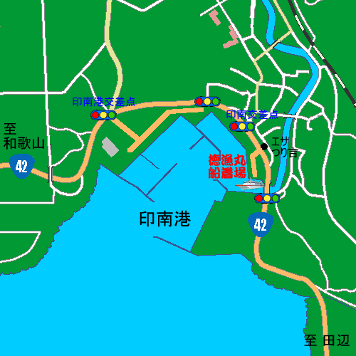 和歌山印南の地図